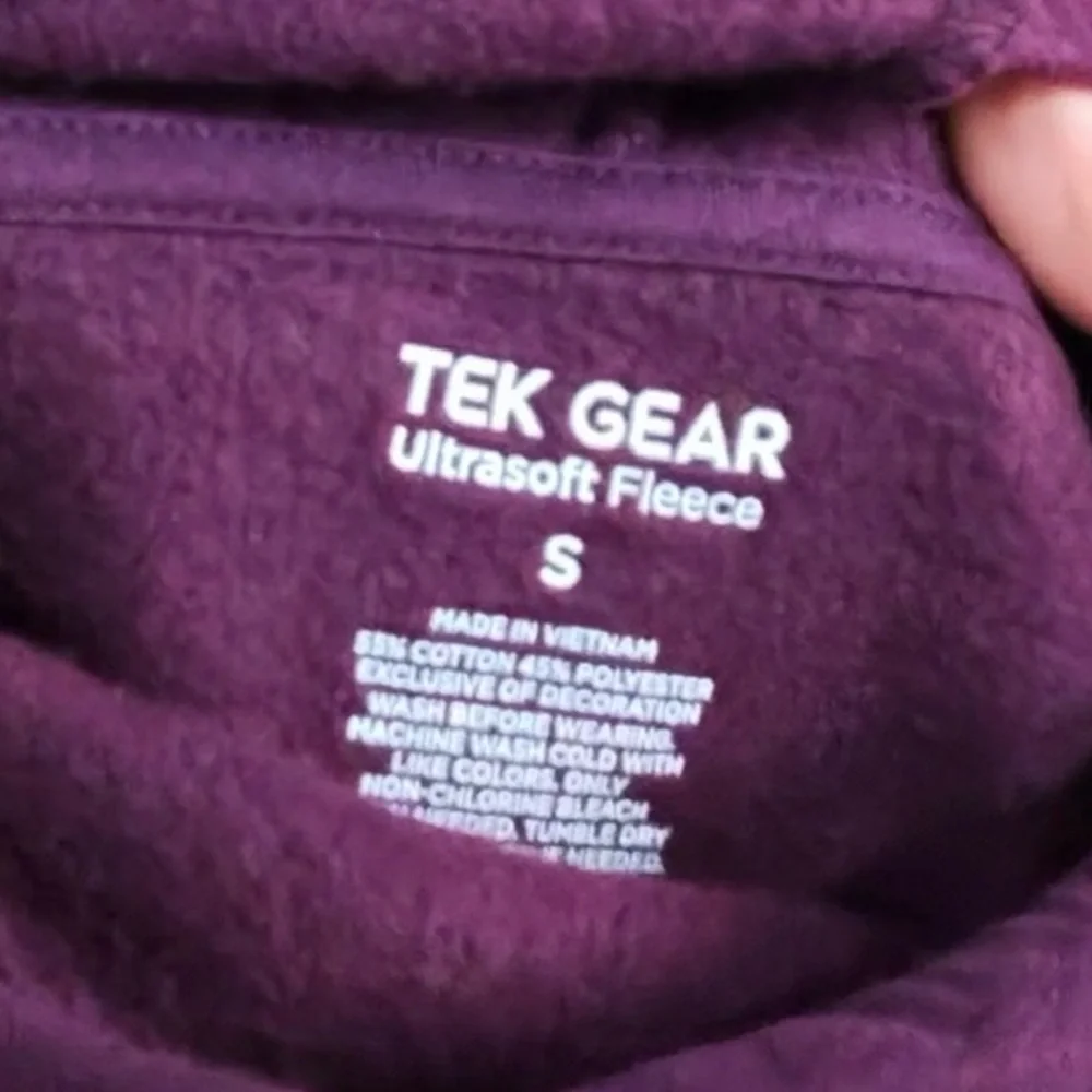 Tek Gear Women's Plum Sweatshirt - Picture 9 of 9